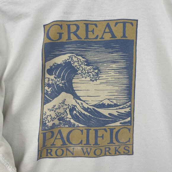 Patagonia Great Pacific Iron Works Great Wave Long Sleeve Tee FLAWS - Picture 1 of 14